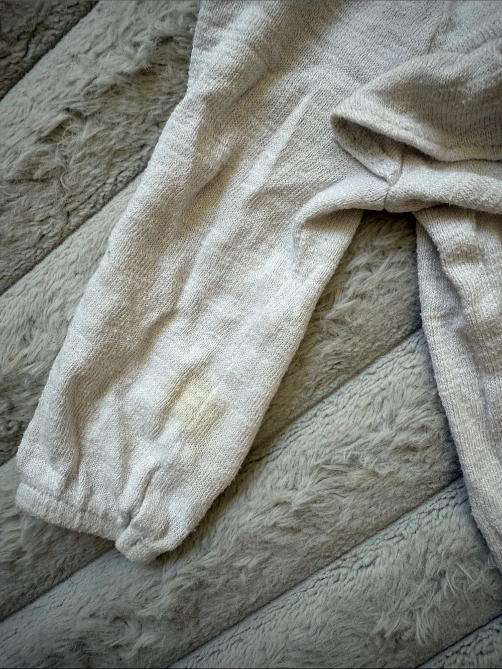 Old Navy Cream Baby One-Piece Romper with Front Ruffle